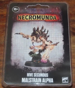 Games Workshop Necromunda Hive Secundus Malstrain Alpha Genestealer Mastrain - Picture 1 of 2