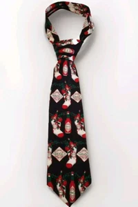 Tabasco Neck Tie Novelty Christmas Tabasco 100% Silk Holiday Hot Sauce Party - Picture 1 of 4