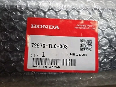 2009-2014 ACURA TSX ЛЕВАЯ ЗАДНЯЯ ДВЕРЬ СТВОРКИ ОТДЕЛКИ МОЛДИНГ НОВЫЙ OEM 72970-TL0-003 - Изображение 1 из 4