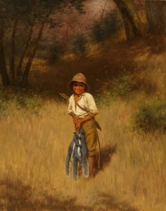 Grace Carpenter Hudson A Hunter Canvas Print 16 x 20 - Picture 1 of 5