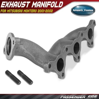 Colector de escape lateral derecho para Mitsubishi Montero 2001-2002 V6 3,5 L GAS SOHC Foto 1 de 4