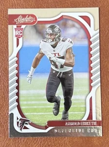 2022 Panini Absolute Football Arnold Ebiketie Rookie RC #145 Falcons - Picture 1 of 2