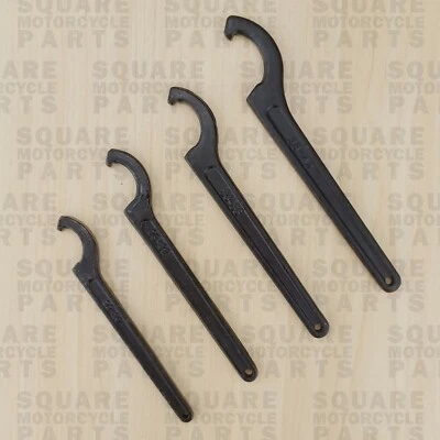 Motorcycle Shock Absorbers C Spanner Set - Small 22mm to 42mm Pre Load Adjuster - Image 1 of 2