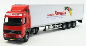 Corgi 1/50 Scale Truck CC12419 - Volvo FH Fridge Trailer - Van Der Kwaak - Picture 1 of 5