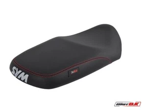 SYM Symphony 50/125/150 SR MotoK Seat Cover B522/T1 anti slip BLACK RACE - Picture 1 of 3