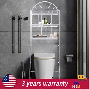 Over The Toilet Storage Rack Cabinet Organizer Shelf Bathroom Space Saver 3 Tier - Picture 1 of 13