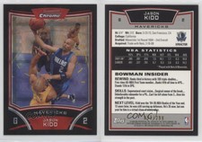 2008-09 Bowman Draft Picks & Stars Chrome X-Fractor /299 Jason Kidd #2 HOF