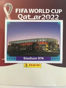 974 STADIUM, PANINI STICKER, FIFA WORLD CUP QATAR 2022 #FWC13 - Picture 1 of 1