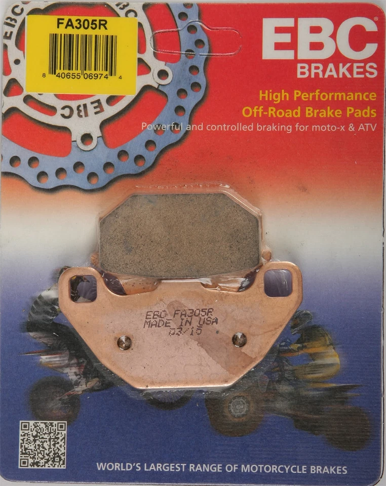 EBC R Series Long Life Sintered Brake Pads FA305R - Изображение 1 из 1