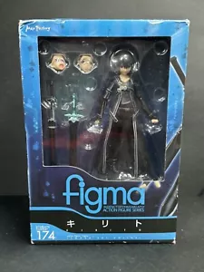 Sword Art Online Kirito Kazuto Kirigaya #174 Figma Figura de Acción Juguete NO OFICIAL - Imagen 1 de 6