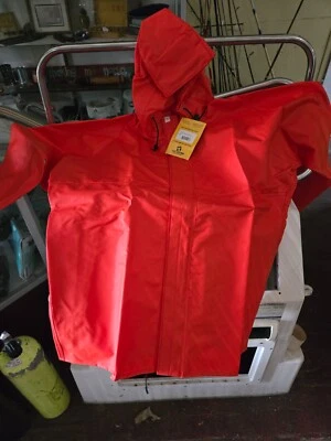 Guy Cotton M Waterproof fishing jacket PVC VPZ1NPOR - Image 1 of 4