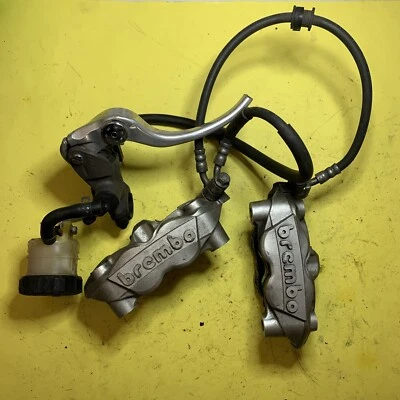 Pinza de freno delantera derecha izquierda Suzuki GSXR750 600 2020 Brembo Master Cyl #A02 Foto 1 de 4