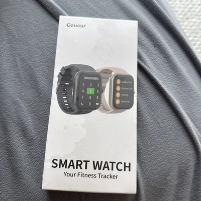 Coucor Smart Watch - Your Fitness Tracker - Green - Image 1 of 3