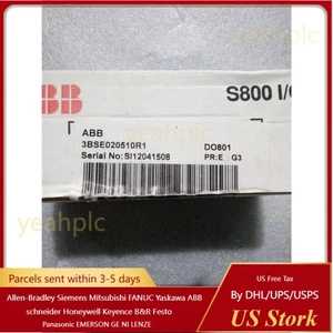 1PC New ABB 3BSE020510R1 DO801 I/O Module Fast Shipping - Picture 1 of 2