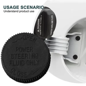 Premium Tank Cap Cover Unit Direct Fit Electric GJ6A-32-691 Oil Plastic - Picture 1 of 12