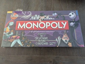 TIM BURTON PESADILLA ANTES DE NAVIDAD MONOPOLIO EDICIÓN COLECCIONISTAS NUEVO PRECINTADO - Imagen 1 de 3