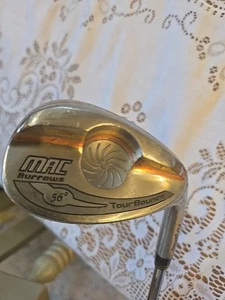 MAC BURROWS 56 DEG TOUR BOUNCE WEDGE GOLF CLUB RARE GRAPHITE SENIOR FLEX W410 - Picture 1 of 20