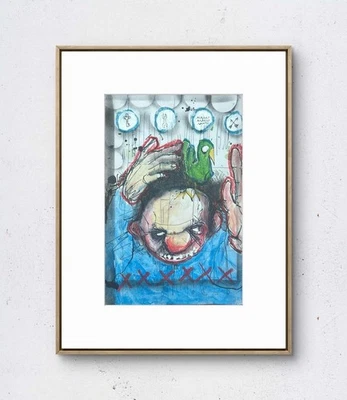 Páginas de cuaderno de bocetos aleatorias: herramientas de pájaros: papel: neoexpresionismo único 6x19 Foto 1 de 4