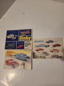 3 - DINKY TOY KATALOGE #4 100 Seiten 1968 , #12 1997, & Parialkatalog - Bild 1 von 5