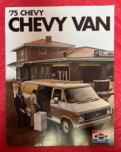 1975 Chevrolet "G10 / G20 / G30 / Cutaway" - Original Van Prospekt / Katalog - Bild 1 von 7