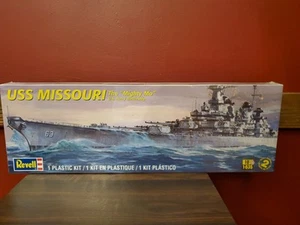 Revell USS Missouri Mighty Mo US Navy Battleship Plastic Model Kit 1:535 New! - Picture 1 of 8