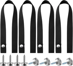 CODREE 4-Piece Pontoon Boat Ladder Strap - 18 Inch UV-Resistant, Snap & 4PCS - Imagen 1 de 6