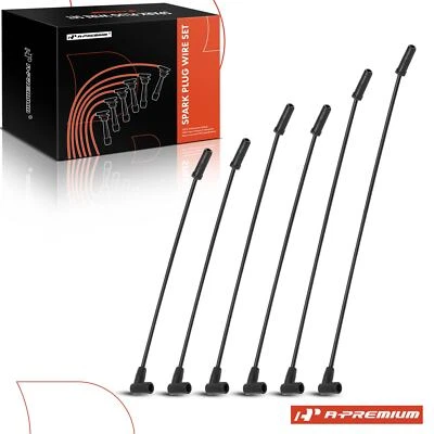 A-Premium 6x Spark Plug Wire Set 7mm for Chevy Camaro Pontiac Firebird 2000-2002 - Image 1 of 4