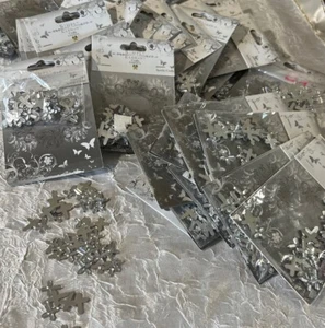 Simply Elegant Mini Acrylic Silver Crosses - Picture 1 of 2