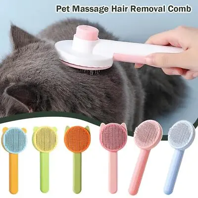 Cat Brush Pet Grooming Brush Remove Hair Combs Puppy Grooming Kitten K4O8 • 6.40€