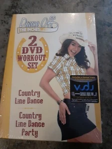 Dance Off the Inches: 2 DVD set Country Line Dance & Line Dance Party NEW! - Picture 1 of 2