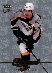 2007-08 Ultra Ice Medallion #90 J.P. Dumont /100