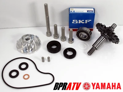 Kit de rodamientos de engranajes de eje impulsor de bomba de agua para Yamaha WR250F WR 250F 2001-2013 Foto 1 de 4