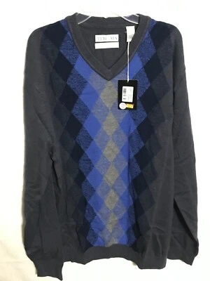 Suéter de manga larga para hombre Tehama XL 55 % merino 40 % seda 5 % cachemir NUEVO Foto 1 de 3