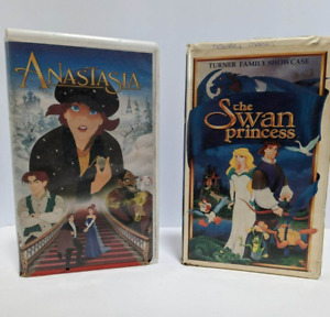 ANASTASIA & THE SWAN PRINCESS 2 VHS SET