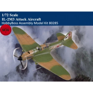 Kits de modelo de conjunto de plástico para aeronaves de ataque HobbyBoss 80285 escala 1/72 IL-2M3 - Imagen 1 de 7