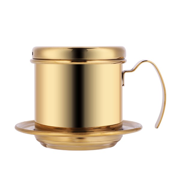 Drip Coffee Filter Pot Silver 304 Stainless Steel Hhousehold Bbrewing Coffee HG Photo Related