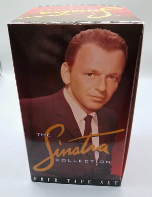 4 VHS Tapes Frank Sinatra Classic Movies Suddenly! The Man w Golden Arm Clouds - Image 1 of 4