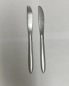 Dinner Knives Flatware - Pair- Mz43 - Picture 1 of 5