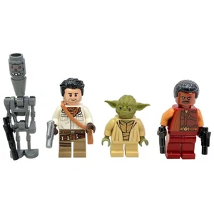 LEGO Star Wars Minifigure Lot 5x Poe Dameron Yoda IG-88 Mandalorian Greef Karga - Picture 1 of 6