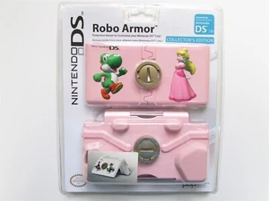 Nintendo DS Lite 3DS Yoshi Princess Peach Robo Armor PINK Hard Case Shell Mario - Picture 1 of 4