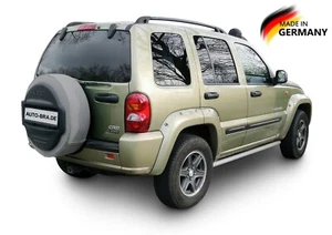 Grau Reserveradabdeckung mit Loch für Jeep Cherokee (KJ) 2001-2008 Radabdeckung - Picture 1 of 7