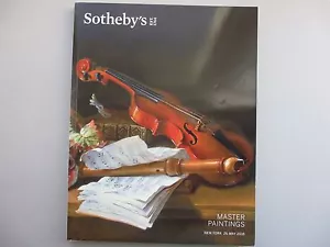 Master Paintings. Sotheby's. New York. 26 May 2016 - Picture 1 of 10