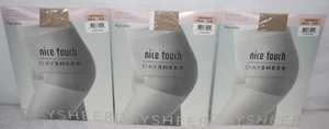 3 Driftwood Nice Touch Day Sheer Control Top Pantyhose Lot Size B - Picture 1 of 10