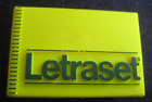 LETRASET toys models star wars transfers vintage 1970s STAFF reps rare pin BADGE