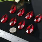10PC Suncatcher Red Angel Tears Crystal Hanging Chandelier Pendant Prism Decor