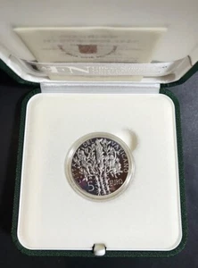 CITTÀ DEL VATICANO 5 € comm. proof 2005 Benedetto XVI senza confezione in carton - Picture 1 of 1
