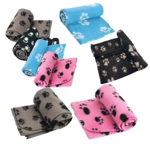 Soft Fleece Dog Puppy Bed Travel Basket Car Blanket Bedding Pet Blanket 73x70 cm - Picture 1 of 5