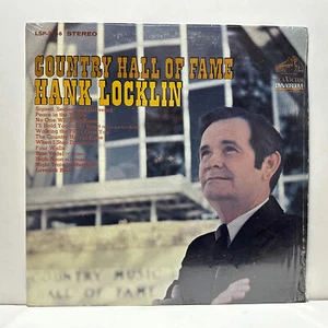 Vinyl Hank Locklin LP COUNTRY HALL OF FAME  1968  Shrink EX/NM - Picture 1 of 3