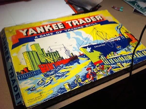 Yankee Trader 1940's original board game Very Rare - Picture 1 of 11