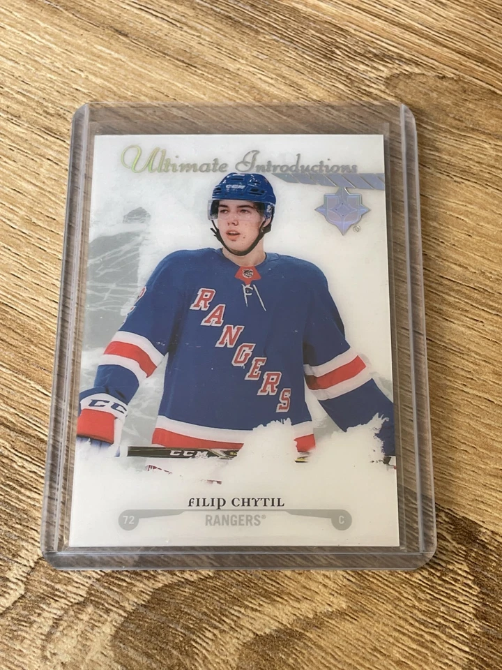 2017-18 Ultimate Collection Introductions Tier 1 Filip Chytil #UI-15 Rookie RC - Image 1 of 1